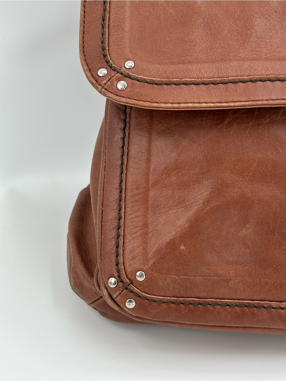 The Sak Convertible Leather Backpack Shoulder Bag - Picture 7 of 16